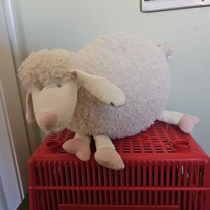 Maison Chic Large Lamb Plush slight signs of wear, small black mark on ear